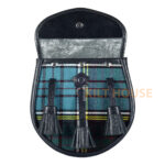 Scottish Sporran Anderson Tartan Black Leather - Image 2