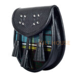 Scottish Sporran Anderson Tartan Black Leather - Image 4