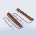 Scottish Sporran Mackenzie Tartan Brown Leather - Image 5