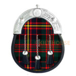 Cameron Tartan Full Dress Leather Sporrans