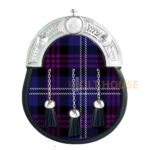 Heritage of Scotland Tartan Full Dress Leather Sporrans