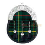 Hunting Stewart Tartan Full Dress Leather Sporrans