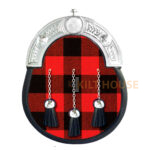 MacGregor Rob Roy Tartan Full Dress Leather Sporrans