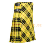 Bias Cut MacLeod of Lewis Tartan 8Yard Kilt with Apron - Image 2
