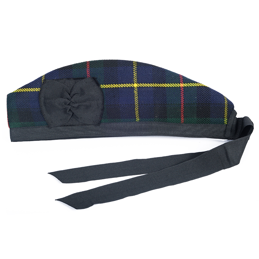 Macleod-of-Haris-Modern.jpg Glengarry Hat MacLeod of Harris Tartan Scottish - Image 1