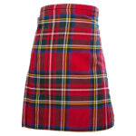 Royal Stewart Modern Tartan 8 Yard Kilt for Men