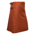 Saffron Tartan 8 Yard Kilt for Men Traditional Scottish Kilt