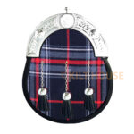 Spirit of Bruce Tartan Full Dress Leather Sporrans