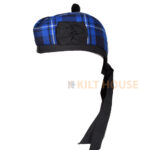 Glengarry Hat Ramsey Blue Tartan Scottish