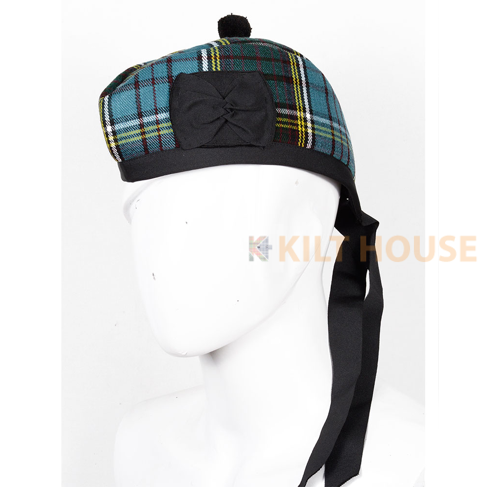 anderson-glenggary-hat-1-1.jpg Glengarry Hat Anderson Tartan Scottish - Image 1
