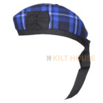 Glengarry Hat Ramsey Blue Tartan Scottish - Image 2