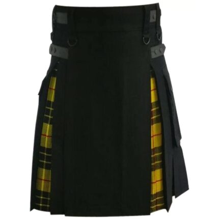 Hybrid Utility Black Cotton & McLeod of Lewis Kilt