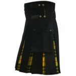 Hybrid Utility Black Cotton & McLeod of Lewis Kilt - Image 2