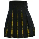 Hybrid Utility Black Cotton & McLeod of Lewis Kilt - Image 3
