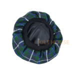 Blue Douglas Tartan Tam o' Shatner Tammy Hat Flat Bonnet - Image 3