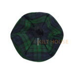 Black Watch Tartan Tam o' Shatner Tammy Hat Flat Bonnet