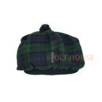 Black Watch Tartan Tam o' Shatner Tammy Hat Flat Bonnet - Image 3