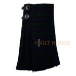 Black Watch 8 Yard Kilt for Men Traditional Scottish Tartan Kilt - Image 2