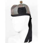 Glengarry Hat Black Watch Weathered Tartan Scottish