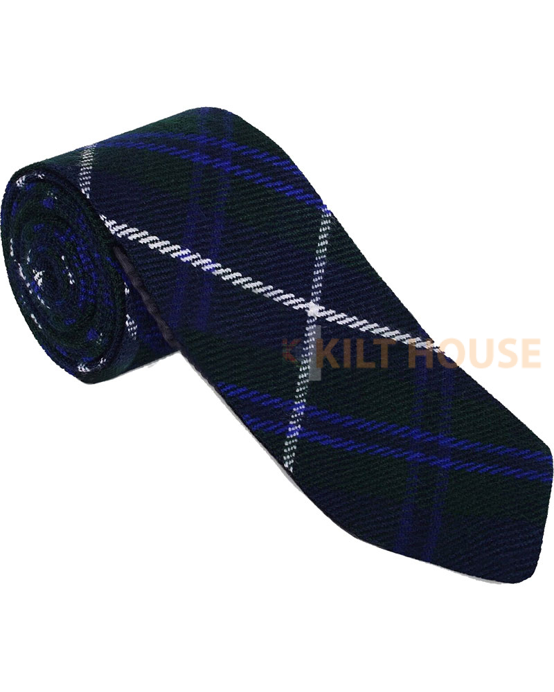 blue-douglas-tartan-necktie-1.jpg Douglas Blue Tartan NeckTie - Image 1