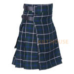 Douglas Blue Tartan Kilt Modern Utility Kilts - Image 2