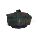 Brown Watch Tartan Tam o' Shatner Tammy Hat Flat Bonnet - Image 4