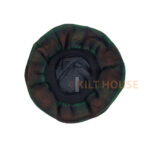 Brown Watch Tartan Tam o' Shatner Tammy Hat Flat Bonnet - Image 5