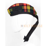 Glengarry Hat Buchanan Tartan Scottish - Image 2