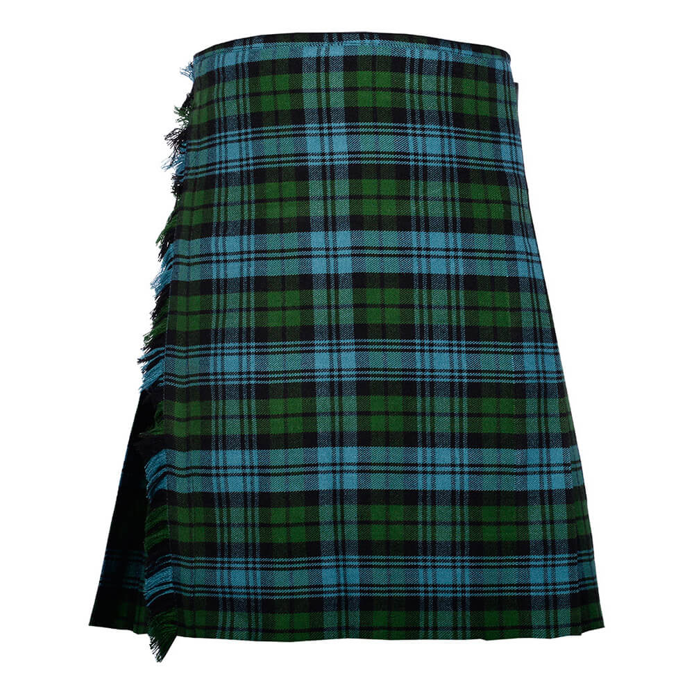 cambell-ancient-trdational-kilt-front-1.jpg Campbell Ancient 8 Yard Kilt for Men Traditional Scottish Kilt - Image 1