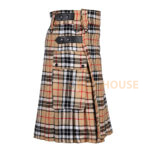 Camel Thompson Tartan Kilt Modern Utility Kilts - Image 2