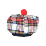 Dress Stewart Tartan Tam o' Shatner Tammy Hat Flat Bonnet