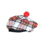 Dress Stewart Tartan Tam o' Shatner Tammy Hat Flat Bonnet - Image 4