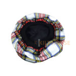 Dress Stewart Tartan Tam o' Shatner Tammy Hat Flat Bonnet - Image 5