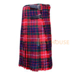 Fraser Tartan 8 Yard Kilt for Men Traditional Scottish Kilt - Image 2