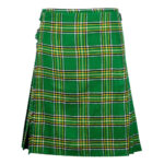 Irish Heritage Tartan 8 Yard Kilt for Men Traditional Scottish Kilt
