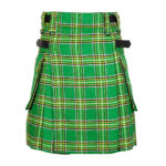 Irish Heritage Tartan Kilt Modern Utility Kilts