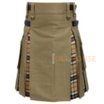 Hybrid Kilt Khaki Cotton & Camel Thompson Utility - Image 3