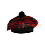 MacDonald Tartan Tam o' Shatner Tammy Hat Flat Bonnet