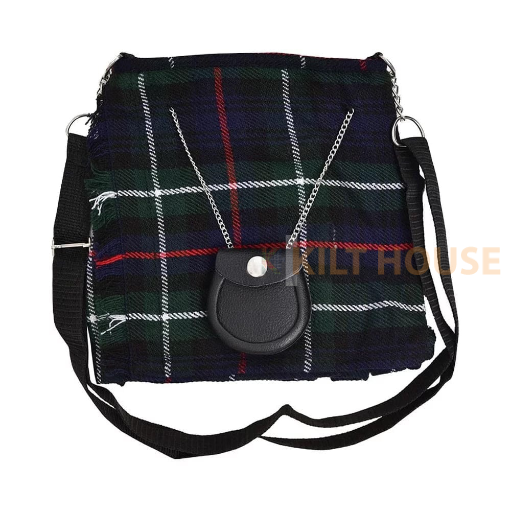 mackenzie-tartan-purse-1.jpg Ladies Purse Mackenzie Tartan Scottish Kilt Shaped - Image 1