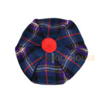 Masonic Tartan Tam o' Shatner Tammy Hat Flat Bonnet - Image 2