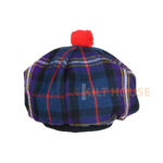 Masonic Tartan Tam o' Shatner Tammy Hat Flat Bonnet - Image 3