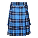 Ramsey Blue Hunting Tartan Kilt Modern Utility Kilts