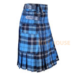 Ramsey Blue Hunting Tartan Kilt Modern Utility Kilts - Image 2