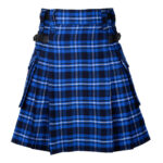Ramsey Blue Tartan Kilt Modern Utility Kilts