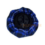 Ramsey Blue Tartan Tam o' Shatner Tammy Hat Flat Bonnet - Image 4