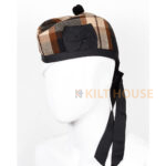 Glengarry Hat Rose Ancient Tartan Scottish