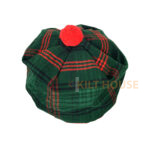Ross Hunting Tartan Tam o' Shatner Tammy Hat Flat Bonnet - Image 3