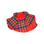 Royal Stewart Tartan Tam o' Shatner Tammy Hat Flat Bonnet - Image 2