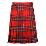 Royal Stewart Tartan 8 Yard Kilt for Men - Image 2