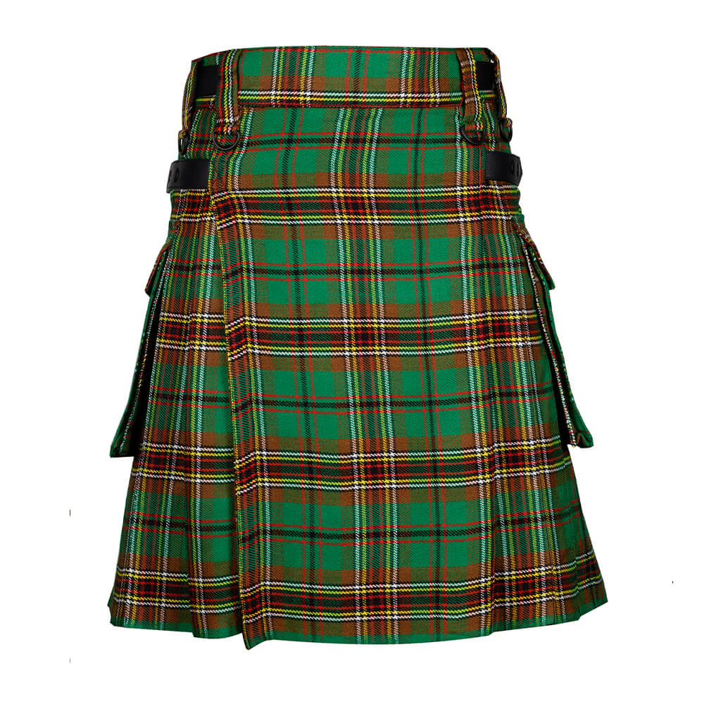 tara-murphy-tartan-utility-kilt-front-1.jpg Tara Murphy Tartan Kilt Modern Utility Kilts - Image 1
